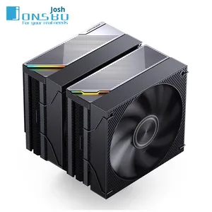 JONSBO CR3000E ARGB <b>Computer</b> Case Air-Cooled 7 Heat Pipe Double Tower & Double <b>Fan</b> 3000E Radiator for Efficient CPU Cooling ARGB - Product Image 6
