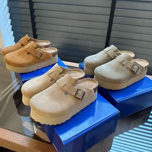 2026 New <b>Summer</b> Custom Wholesale Flat Shoes High Quality Breathable and Comfortable Slippers Outdoor Platform Walking Shoes - Product Image 5