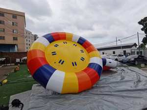 <span class=keywords><strong>Prix</strong></span> usine Gonflable Volant 0.9mm PVC Remorquable Rivière Disco Bateau Radeau avec Pompe - Product Image 3