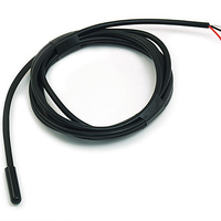 Produsen tahan air Digital MAXIM DS18B20U + T & R 4mm Diameter Probe sensor suhu pemindai termal DS18B20