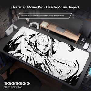 Alfombrilla <span class=keywords><strong>de</strong></span> Escritorio <span class=keywords><strong>Extra</strong></span> Grande <span class=keywords><strong>de</strong></span> Goma Natural con Diseño <span class=keywords><strong>de</strong></span> Anime, Reposamuñecas para Teclado, Alfombrilla <span class=keywords><strong>de</strong></span> Ratón para Oficina y E-sports, con Imagen Personalizada - Product Image 2