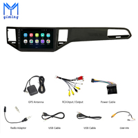 VW GOLF SPORTSVAN 2016-2019 Perangkat Headunit 10 Inci 2 Din Octa-Core Quad Stereo Mobil GPS Navigasi Radio Mobil Android USB