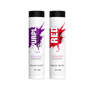 ครีมนวดผมสูตรบำรุงสีผมผสมน้ำมันอาร์แกนและโจโจบา 2-in-1 ดูแลและฟื้นฟูสีผมสำหรับผมทำสี - Product Image 5