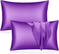 Taie d'oreiller en soie personnalisée en satin Taie d'oreiller en soie de luxe mûrier logo personnalisé cadeau taie d'oreiller en soie et ensemble de bonnet livraison directe