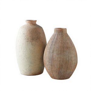 Best Selling Modern Ceramic <b>Vase</b> with <b>Small</b> Brim (HG 10-3007) Antique Chinese Art Deco Style for Home Use From Vietnam - Product Image 1