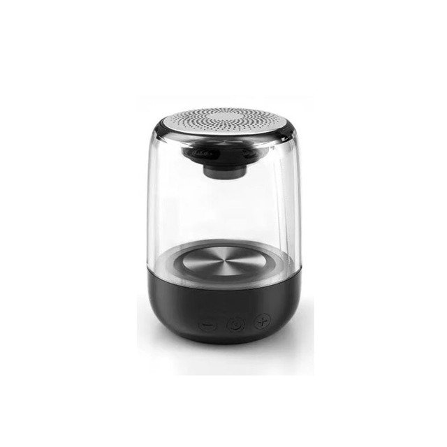 2026 New Style Light up DC Powered Wireless Speaker with RGB LED Lighting for Home Theatre Plastic Material