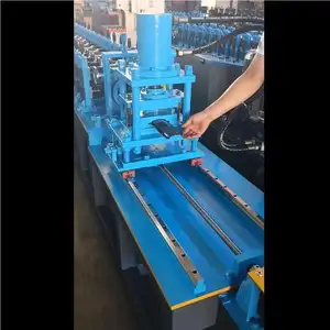 Ztrfm पूर्ण स्वचालित ISO प्रमाणित धातु स्टील पैलिसेड बाड़ रोल बनाने मशीन