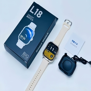 2025 New mô hình tư nhân L18 thông minh xem cơ khí xuất hiện BT cuộc gọi tin nhắn nhắc nhở tập thể dục Tracker Heart Rate Monitor - Product Image 2