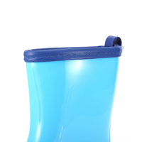 CSZ-21 Bottes de pluie pour enfants en PVC, personnalisables, douces et confortables, différentes tailles, vente en gros