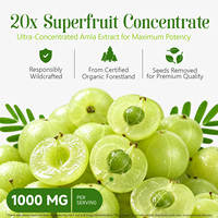 Complément alimentaire naturel à la vitamine C Itawel, complément à base d'Amla, extrait de fruit d'Amlaki, capsules d'Amla pour un soutien antioxydant cellulaire