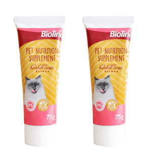 पालतू पशु स्वास्थ्य देखभाल पोषण क्रीम सामन बिल्ली की खुराक - Product Image 1