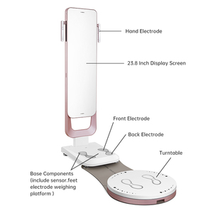 Produits de fitness intelligents U+300, analyse de l'impédance bioélectrique via analyseur de composition corporelle, capteur d'analyse d'impédance bioélectrique. - Product Image 4