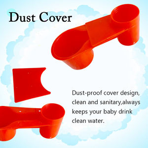 YYC PH54 교수형 케이지 새 술꾼 컵 비둘기 액세서리 플라스틱 자동 비둘기 술꾼 병 - Product Image 2