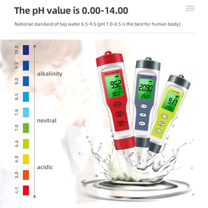 EZ 990 <span class=keywords><strong>Digital</strong></span> <span class=keywords><strong>PH</strong></span> Pen Tipo Portátil Água Qualidade Tester 3 em 1 Temperatura TDS <span class=keywords><strong>PH</strong></span> Medidor com Luz de Fundo para Aquários - Product Image 4