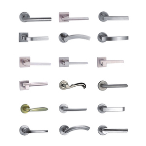 Set di Serrature a Leva in Acciaio Inox 201 di Stile Moderno per Porte Interne, Porte da Camera e Maniglie per Finestre - Product Image 3