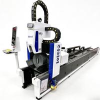 Découpeuse de tubes métalliques numérique CNC à fibre laser haute puissance Smartech 3000W, nouvelle machine de découpe de tubes, garantie 5 ans, prise en charge BMP