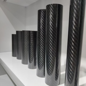 Tubes ronds en fibre de carbone à haute rigidité pour le renforcement de la carrosserie automobile - Léger, facile à traiter, sur mesure - Product Image 2