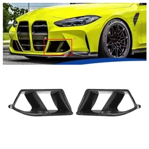 G80 Dry Carbon Fiber MP Style voorbumper luchtinlaat vervangingen voor BMW M3 G80/ M4 G82 G83 2021+ Vent Trim luchtinlaat - Product Image 1