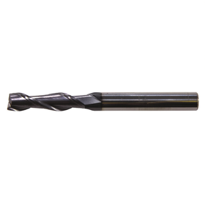Fraise à queue en carbure monobloc Ttake Standard Ta1401, revêtement Nano TiAln, hélice 30 degrés, série longue, 2 dents, pour usinage de métaux - Product Image 2