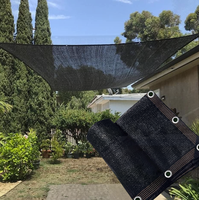 Filet d'ombrage agricole en HDPE 40 70%90% en rouleau, prix du filet pare-soleil pour serre et jardin