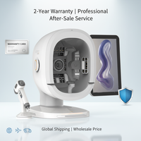 Analyseur de peau 3D IA avec écran tactile 15,6 pouces, garantie 1 an, Wi-Fi/USB, multi-prises, pour usage domestique et commercial, analyse du cuir chevelu et de l'hydratation