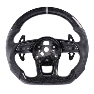 Volante Deportivo de Fibra de Carbono Forjado de Calidad para Audi A5 S S3 S4 8y RS5 Q5 SQ5 <span class=keywords><strong>2019</strong></span> - Product Image 2