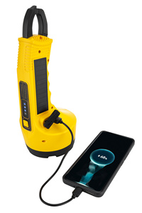 Luz de búsqueda LED de mano, iluminación exterior, caza de larga distancia, paneles solares impermeables, reflector LED recargable, Lámpara de <span class=keywords><strong>trabajo</strong></span> COB - Product Image 5