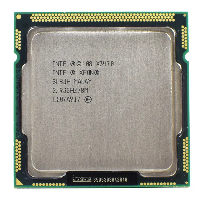 Intel Xeon X3470 için 2.933 GHz dört çekirdekli sekiz iplik 95W CPU işlemci 8M 95W LGA 1156