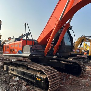 Excavadora Usada HITACHI ZX350 de 35 Toneladas, Excavadora Hidráulica Mediana sobre Orugas, Original de Japón, Buen Estado, Pocas Horas de Uso, Económica - Product Image 1