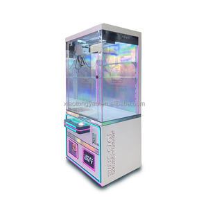 Máquina de grúa de garras para premios y muñecos, con aceptador de billetes y monedas, de metal, en venta - Product Image 2