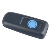Escáner de Código de Barras Inalámbrico 2.4G BT Portátil Mini de Mano 1D para Inventario