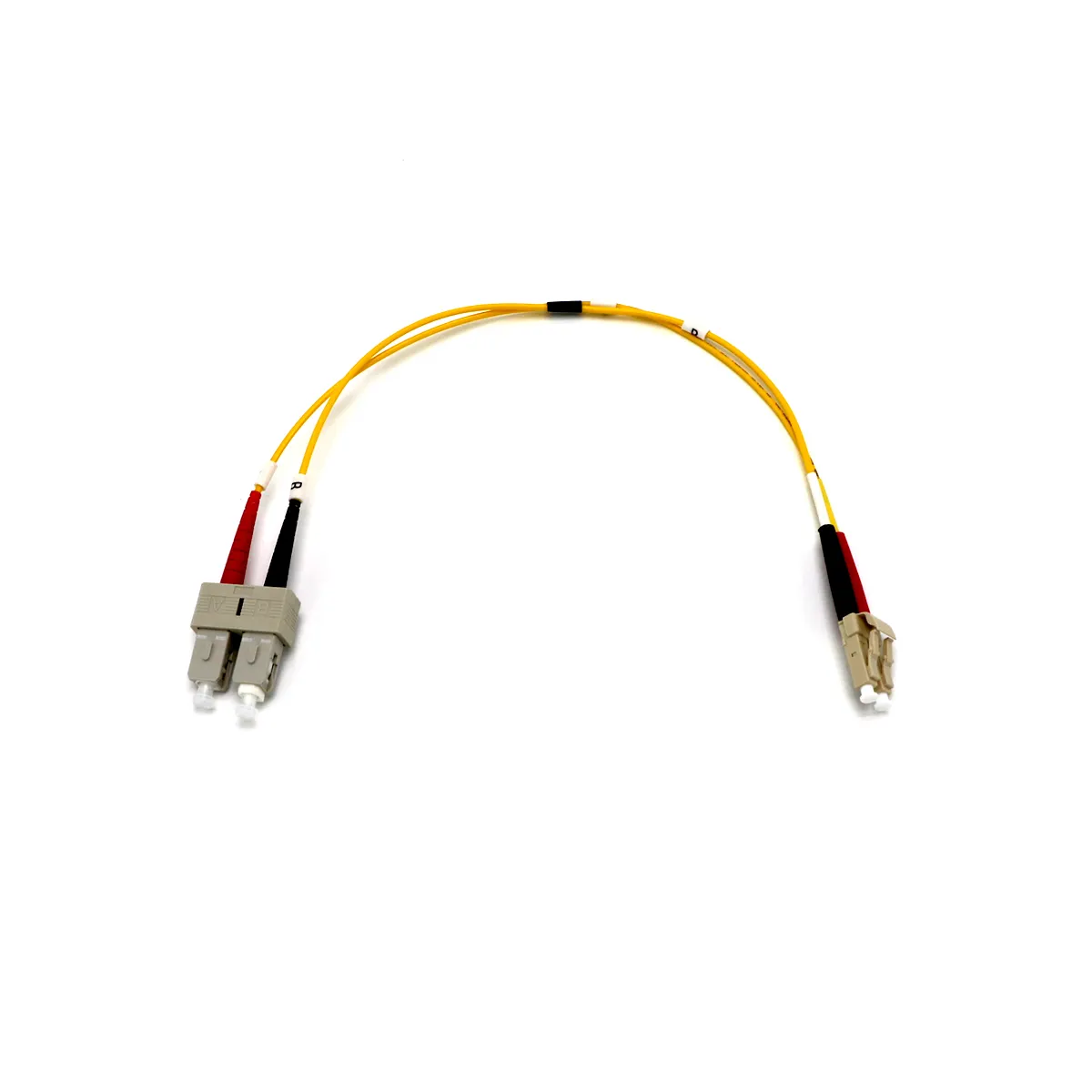 Short Span Cable Jumper Arduino Patch Cord LC SC Patch Cord Optical Fiber Jumper 2.0mm 30cm SC to LC Fiber Cable