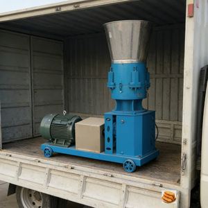 Unidad de Producción de Pellets de Alimento Automática de Bajo Consumo y Funcionamiento Seguro, Molino de Pellets Ecológico para Proyectos Comunitarios de Alimentación - Product Image 1