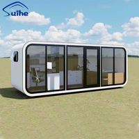 Suihe - Bureau conteneur en acier de 6 m, cabine podulaire avec design moderne pour atelier et espace de travail de studio