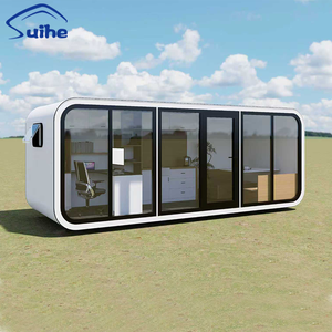 Contenedor de Acero Suihe de 6m, Oficina Tipo Cabaña con Diseño Moderno para Taller y Espacio de Trabajo - Product Image 1