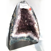 Grappe d'améthyste cristal du brésil, grande grotte de quartz naturel, 2020, vente en gros