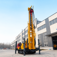 Prix usine – Foreuse de puits portable à chenilles, économique, avec pompe pneumatique pour forage, faible coût d'exploitation, 700 m, CE ISO