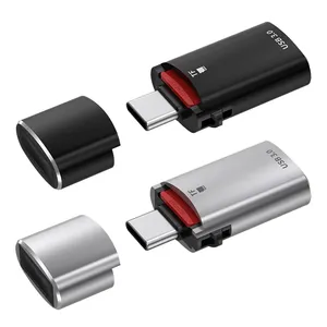 2 in 1 USB 3.0 USB C OTG adaptörü tip C mikro USB kart okuyucu Samsung S23 22 21 için