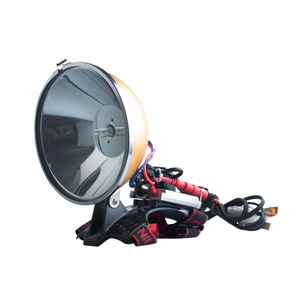 Luz de pesca 12V 100W Hid, faro amarillo para exteriores para pesca nocturna - Product Image 4