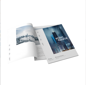 Brochure personnalisée en gros imprimant des conceptions de taille populaire à un prix raisonnable en utilisant du papier et du carton offset de haute qualité - Product Image 1