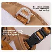 Harnais tactique pour chien de grande taille, style nouveau, résistant, avec sac à dos pour la randonnée