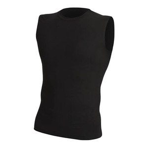 T-shirts sans manches pour hommes grandes tailles, unis, personnalisables avec logo/OEM – T-shirt d'été sans manches pour hommes, idéal pour le fitness - Product Image 2