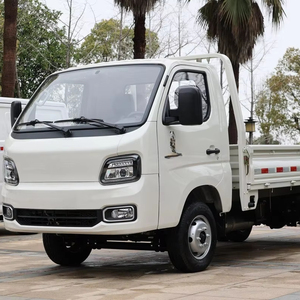 Camionnette à plateau plat Runli/Micro camionnette 4x2 à essence/Mini camionnette à plateau plat 122 CV/Micro camionnette à double roue arrière/Camion de fret à essence Euro 6 - Product Image 1