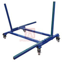 Heavy Duty Iron Demountable Four-Wheel Platform Cart for Marble and Granite A-Frame/Y-Frame OEM Speedone CXYS-LB