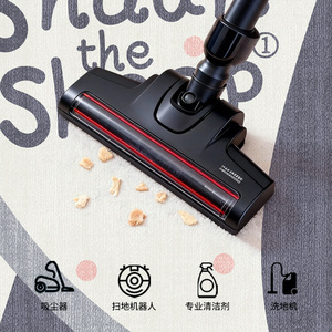 Alfombra Redonda de Shaun el Ovejo, Antideslizante, para Sala de Estar, Dormitorio, Alfombra de Juego para Niños, Diseño de Dibujos Animados con Impresión Digital - Product Image 4