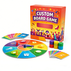 Proveedor de Juegos de Mesa Personalizados OEM, Servicio de Impresión a Todo Color, Tarjetas Flash, Opciones de Empaque, Venta al Por Mayor - Product Image 5