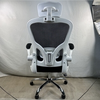 Chaises de bureau ergonomiques, entièrement en tissu maillé, inclinables, avec appui-tête réglable, pivotantes, modernes, bon marché