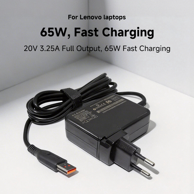 High Quality 65W Replacement 20V 3.25A/2A Notebook Computer USB Tip Power Supply Adapter for Lenovo Yoga 3 Pro Miix 700 Laptops