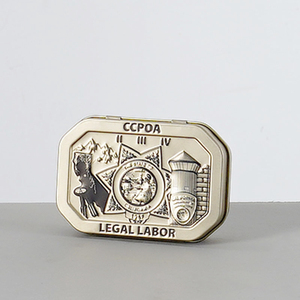 Tùy Chỉnh In Kim Loại Hộp Thiếc Bao Bì Với Bản Lề Nắp Lưu Trữ Container Trang Trí Hộp Quà Tặng Nhà Máy Nhà Sản Xuất Tại Trung Quốc - Product Image 5