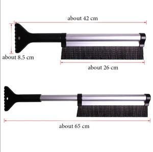 Rascador de hielo para coche, rompehielos para parabrisas, cepillo de limpieza rápida para vidrio, herramienta limpiadora de nieve, ventana automática, pala de cepillo para nieve de invierno - Product Image 5